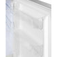 Summit Appliance ALR46 Series 21" Stainless Steel/White Finish Built-In All-Refrigerator with Towel Bar Handle