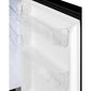 Summit Appliance ALR47 Series 20" Black Finish Built-In All-Refrigerator