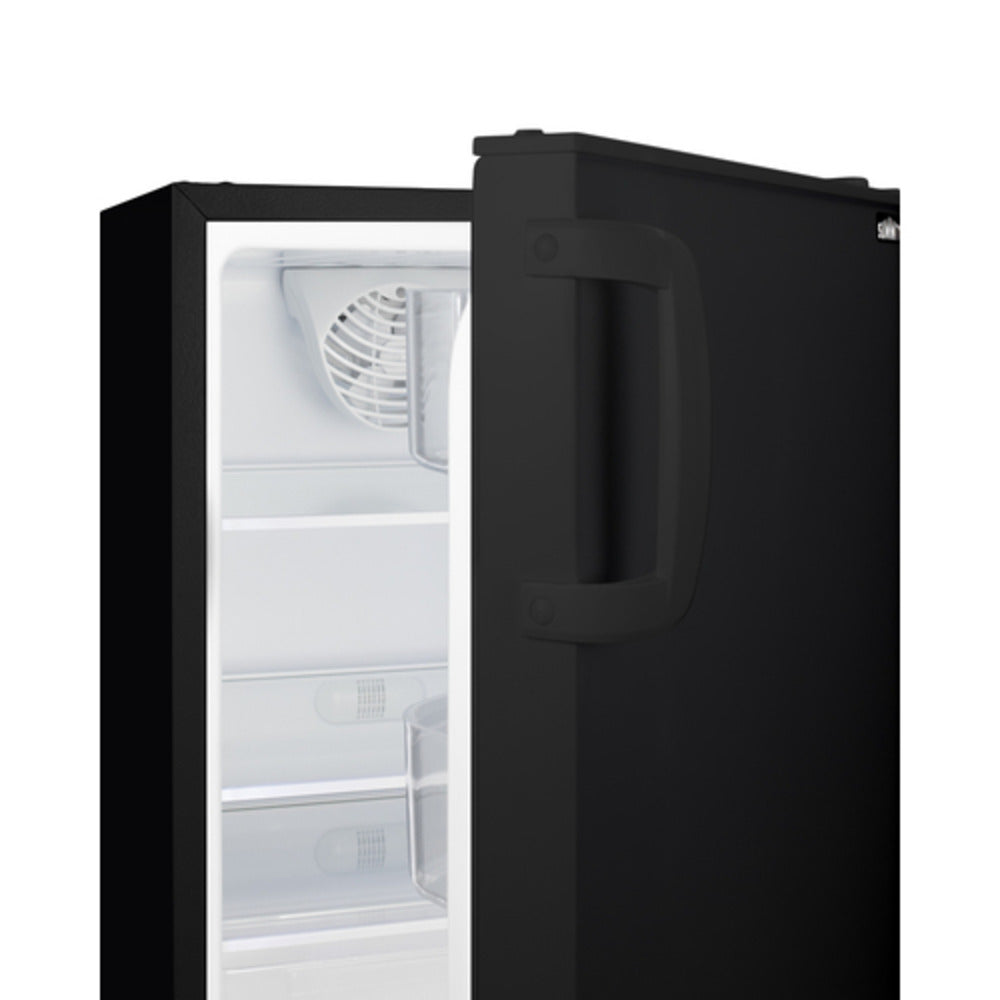 Summit Appliance ALR47 Series 20" Black Finish Built-In All-Refrigerator