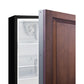 Summit Appliance ALR47 Series 21" Panel-Ready/Black Finish Built-In All-Refrigerator