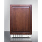 Summit Appliance ALRF48 Series 21" Panel-Ready/White Finish Built-In Refrigerator-Freezer