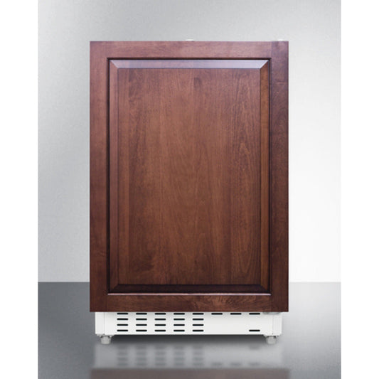 Summit Appliance ALRF48 Series 21" Panel-Ready/White Finish Built-In Refrigerator-Freezer