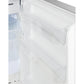 Summit Appliance ALRF48 Series 21" Stainless Steel Finish Built-In Refrigerator-Freezer with Towel Bar Handle