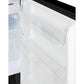 Summit Appliance ALRF49 Series 20" Black Finish Built-In Refrigerator-Freezer