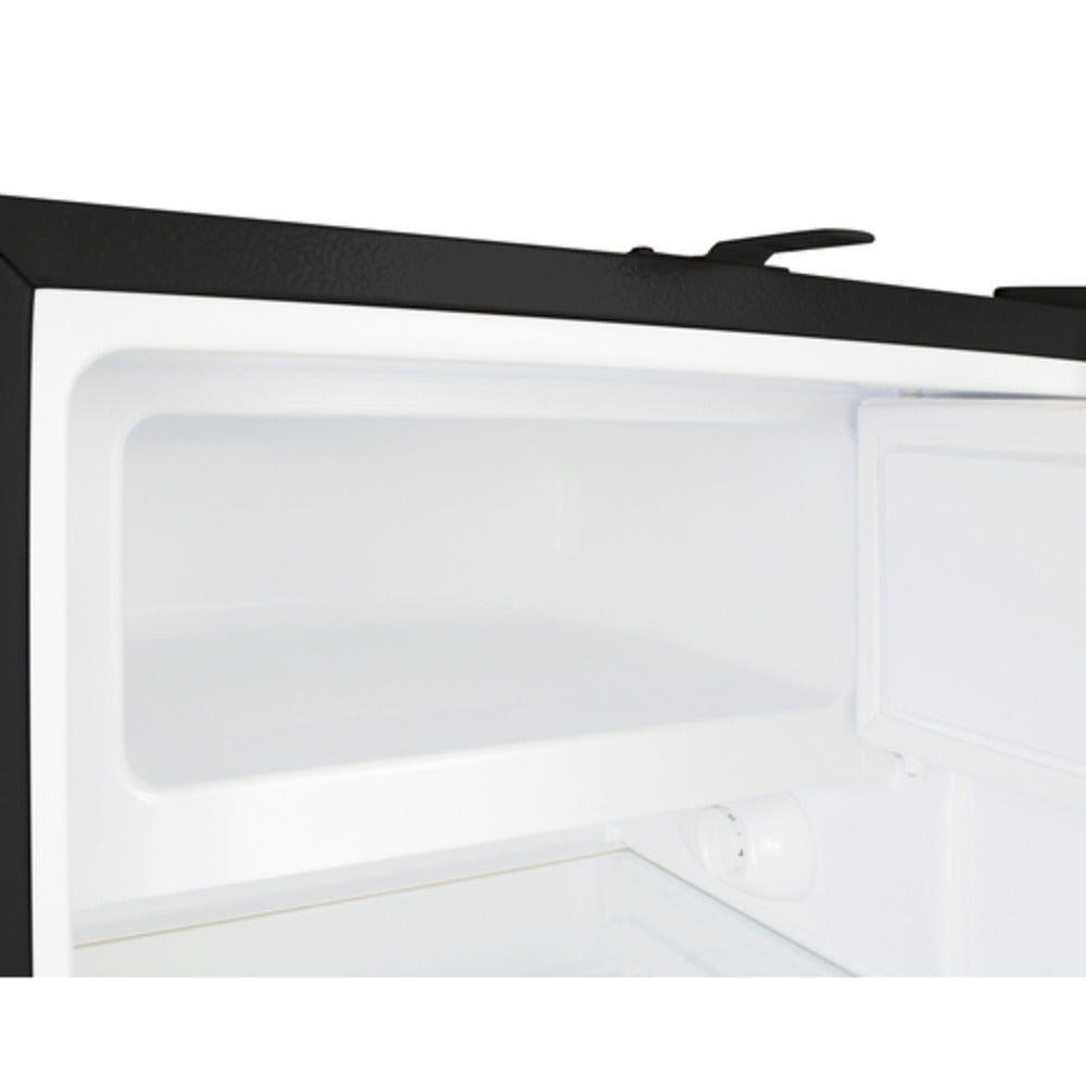 Summit Appliance ALRF49 Series 20" Black Finish Built-In Refrigerator-Freezer