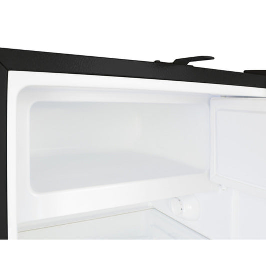 Summit Appliance ALRF49 Series 21" Stainless Steel Finish Built-In Refrigerator-Freezer with Towel Bar Handle