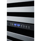 Summit Appliance ALWC532 Series 24" Panel-Ready/Black Cabinet Finish Built-In Wine Cellar