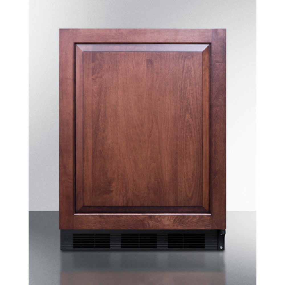Summit Appliance AR5B Series 24" Panel-Ready/Black Finish Built-In All-Refrigerator