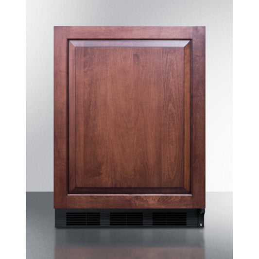Summit Appliance AR5B Series 24" Panel-Ready/Black Finish Built-In All-Refrigerator