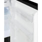 Summit Appliance Accucold 20" Black Finish Built-in Refrigerator-Freezer