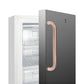 Summit Appliance Accucold 20" Stainless Steel & White Finish Built-In Vaccine All-Freezer with Copper Handle