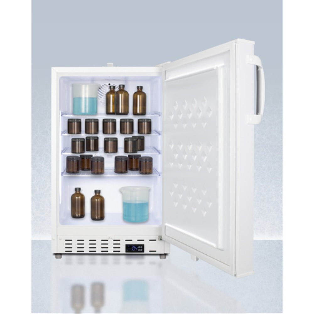 Summit Appliance Accucold 20" White Finish Built-In Healthcare All-Refrigerator
