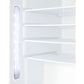 Summit Appliance Accucold 20" White Finish Built-In Healthcare All-Refrigerator