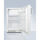 Summit Appliance Accucold 20" White Finish Built-in Refrigerator-Freezer