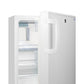 Summit Appliance Accucold 20" White Finish Built-in Refrigerator-Freezer