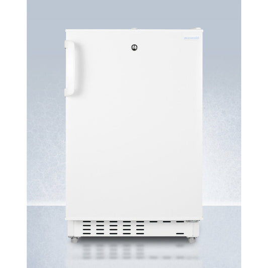Summit Appliance Accucold 20" White Finish Built-in Refrigerator-Freezer