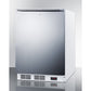 Summit Appliance Accucold 24" ACF48WSSHHADA Stainless Steel Finish Built-In Compact All-Freezer