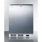 Summit Appliance Accucold 24" ACF48WSSHHADA Stainless Steel Finish Built-In Compact All-Freezer