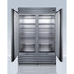 Summit Appliance Accucold 39 cu.ft. Stainless Steel Upright Healthcare Freezer