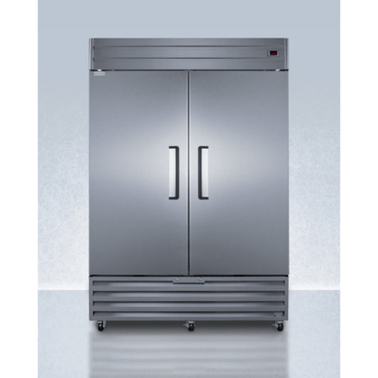 Summit Appliance Accucold 39 cu.ft. Stainless Steel Upright Healthcare Freezer