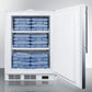 Summit Appliance Accucold ACF48WSSHVADA Stainless Steel Finish Built-In Compact All-Freezer