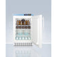 Summit Appliance Accucold ACR45LCAL White Finish Built-In Pharmacy All-Refrigerator