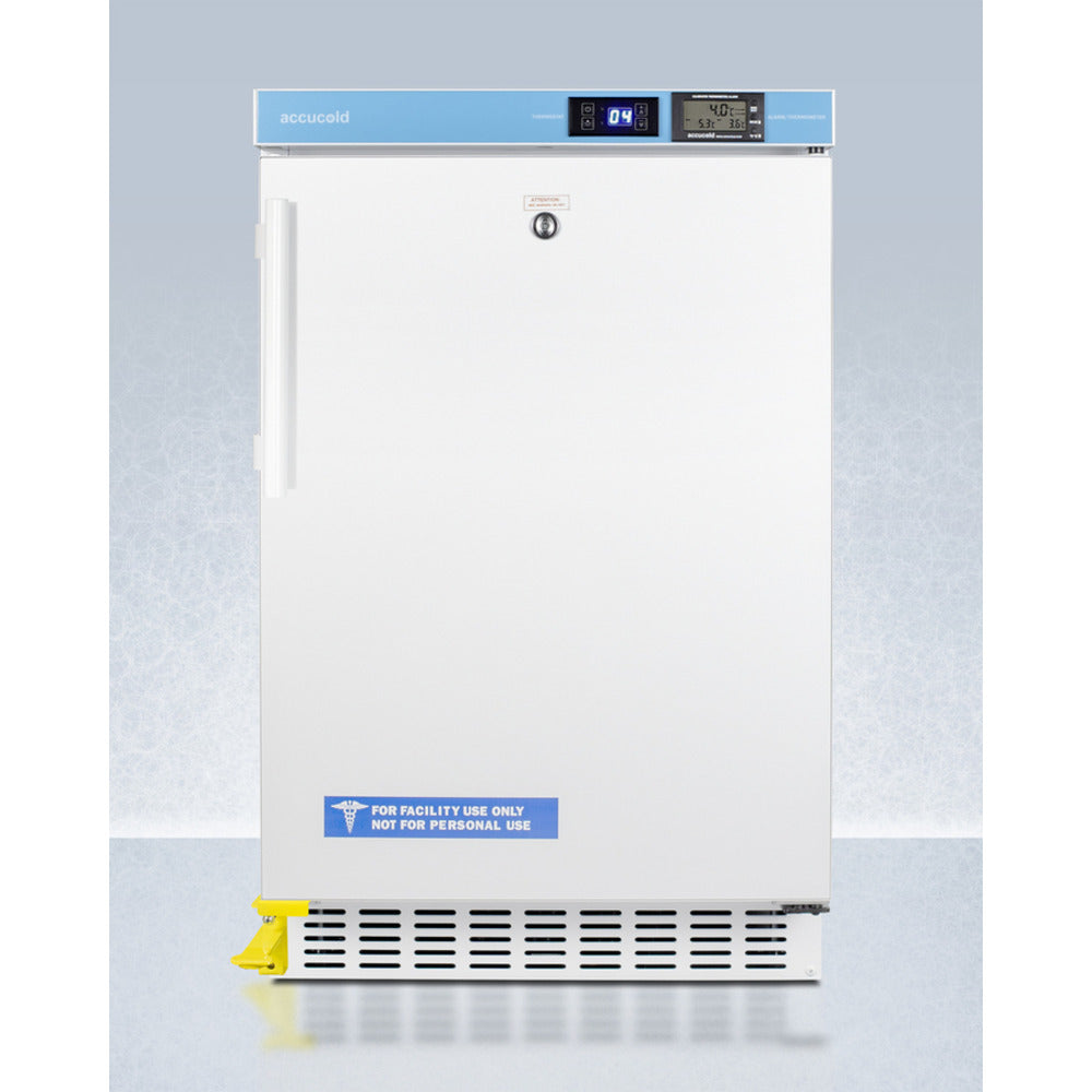 Summit Appliance Accucold ACR45LCALSTO White Finish Built-In Pharmacy All-Refrigerator