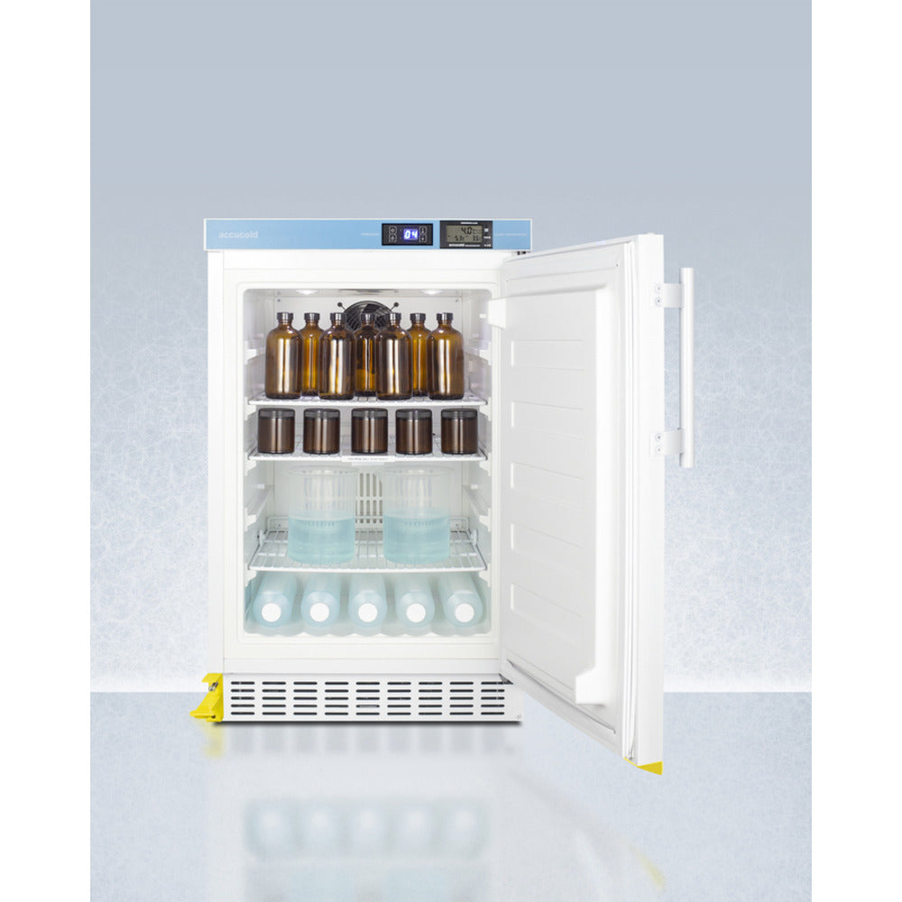 Summit Appliance Accucold ACR45LSTO White Finish Built-In Pharmacy All-Refrigerator