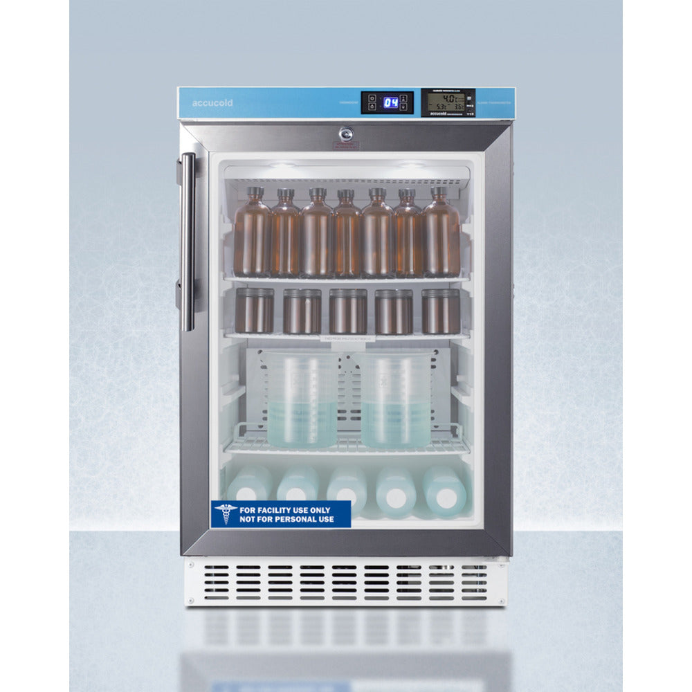 Summit Appliance Accucold ACR46GLCAL Built-In Pharmacy All-Refrigerator
