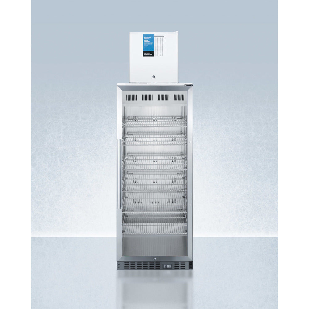 Summit Appliance Accucold StackPro 24" All-Refrigerator/All-Freezer Combination