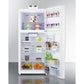 Summit Appliance BKRF Series 30" 20 cu.ft. White Finish Break Room Refrigerator-Freezer