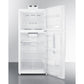 Summit Appliance BKRF Series 30" 20 cu.ft. White Finish Break Room Refrigerator-Freezer