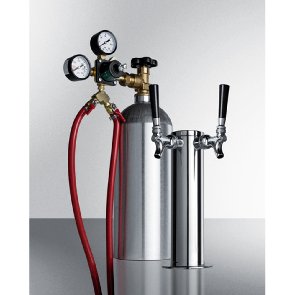 Summit Appliance Commercial Kombucha Dispensing Twin Tap Kit