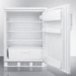 Summit Appliance FF6 Series 24" White Finish All-Refrigerator - NSF-7 Commercial Standards
