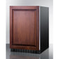 Summit Appliance FF64B Series 24" Panel-Ready/Black Finish Built-In All-Refrigerator