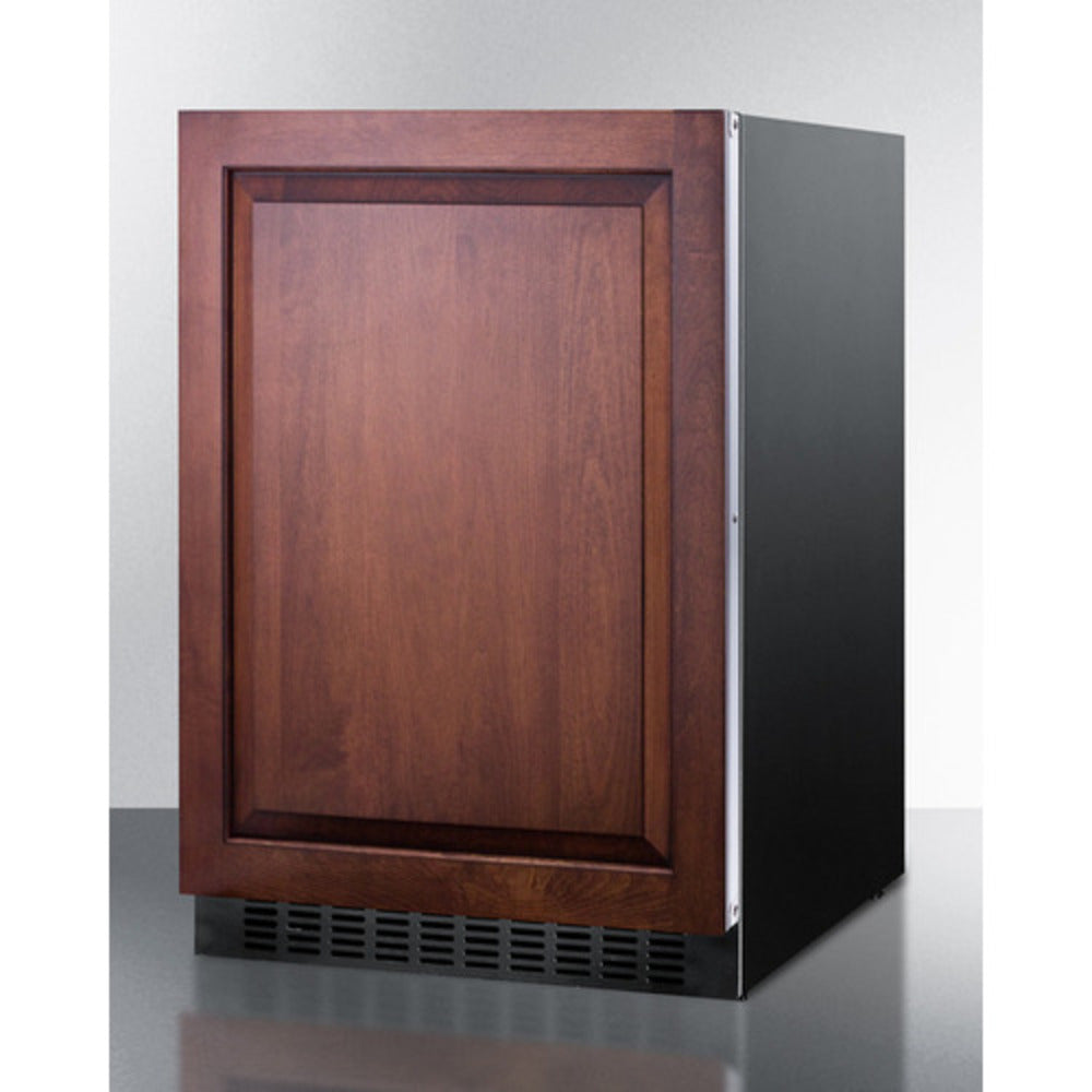 Summit Appliance FF64B Series 24" Panel-Ready/Black Finish Built-In All-Refrigerator