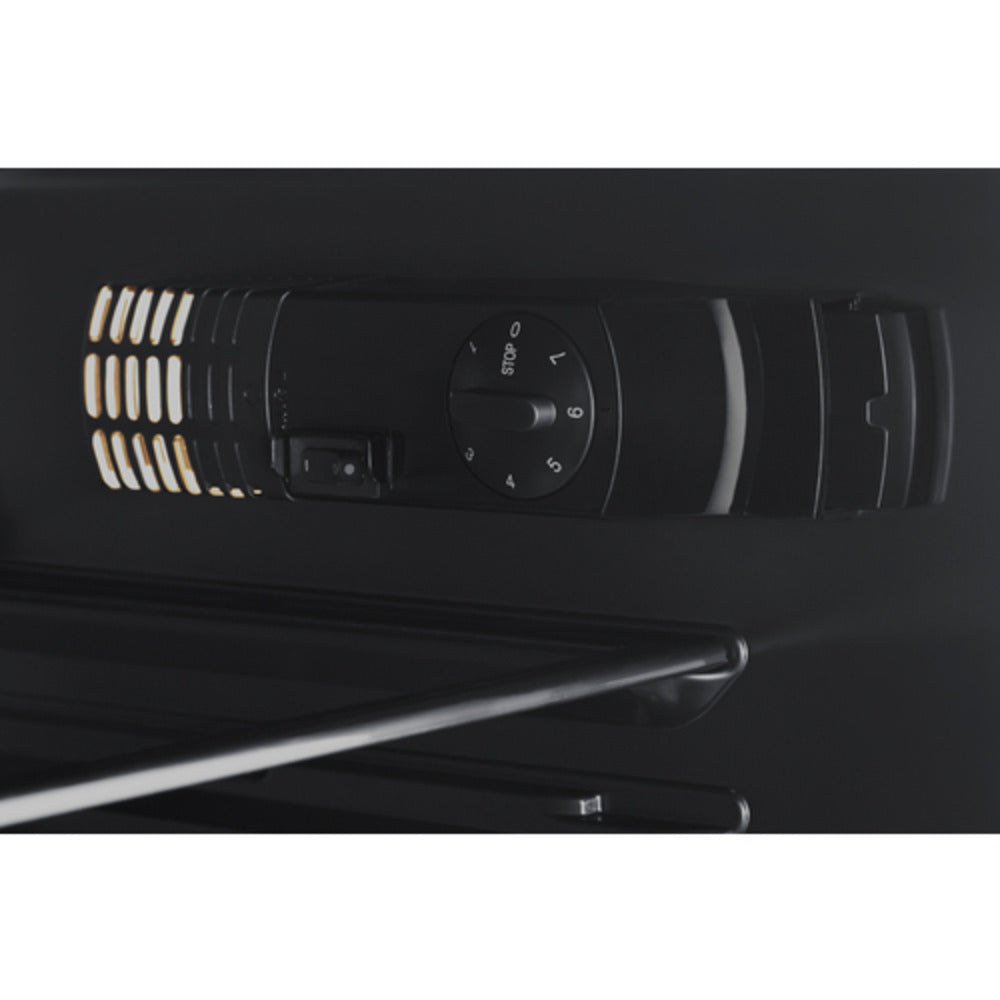 Summit Appliance FF7 Series 24" Stainless Steel/Black Finish Commercial All-Refrigerator