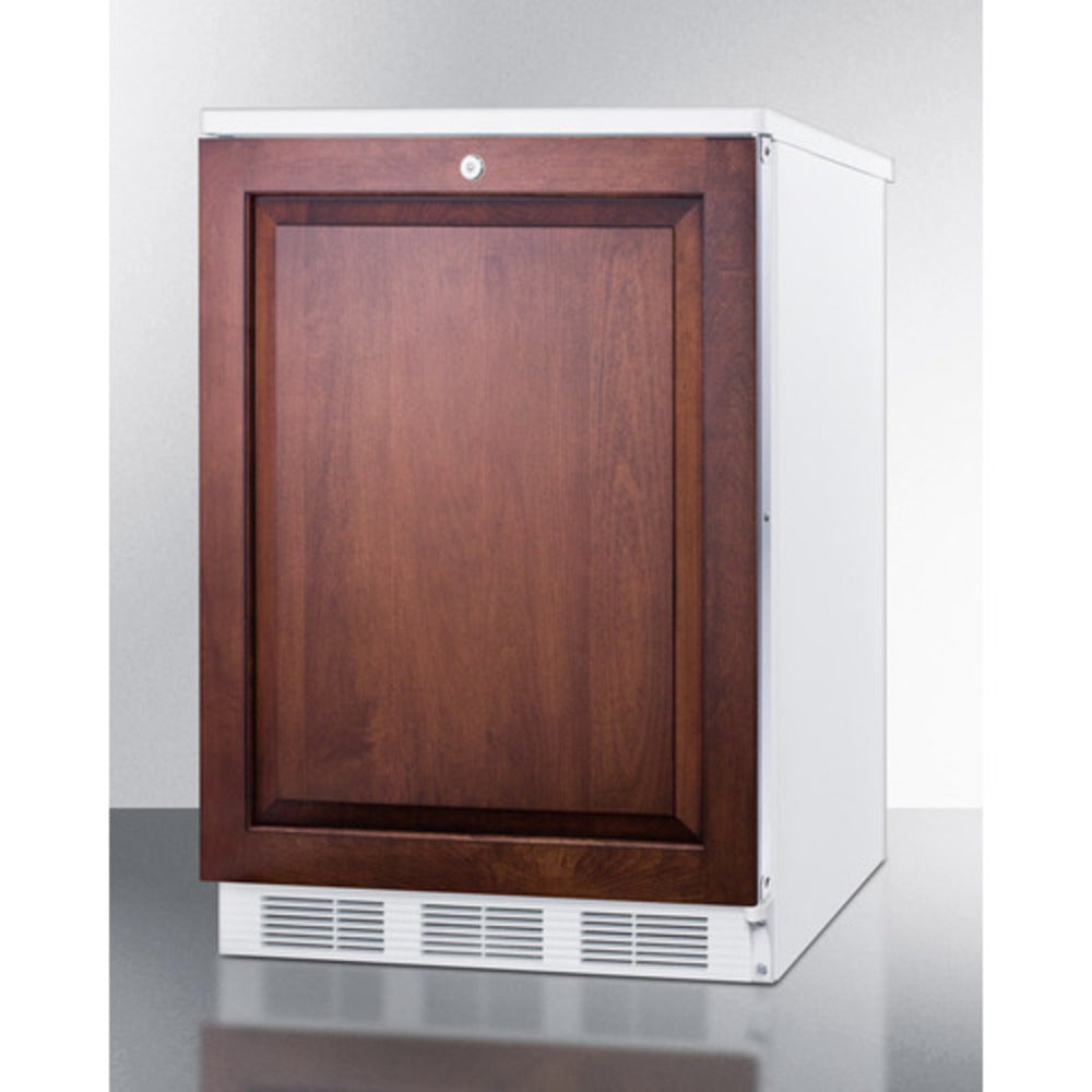 Summit Appliance FF7BI Series 24" Panel-Ready/White Finish Built-In All-Refrigerator