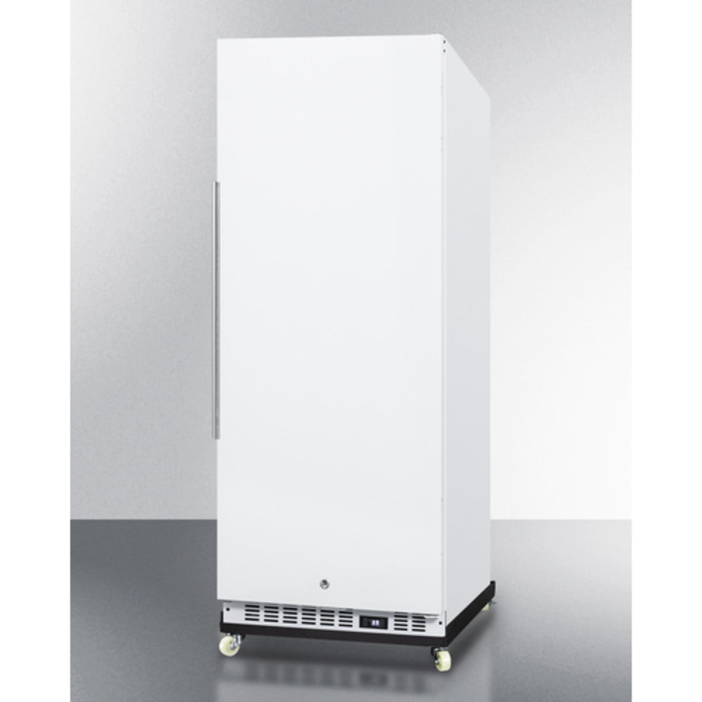 Summit Appliance FFAR12 Series 24" 10 cu.ft. White Finish Mini Reach-In All-Refrigerator with Dolly