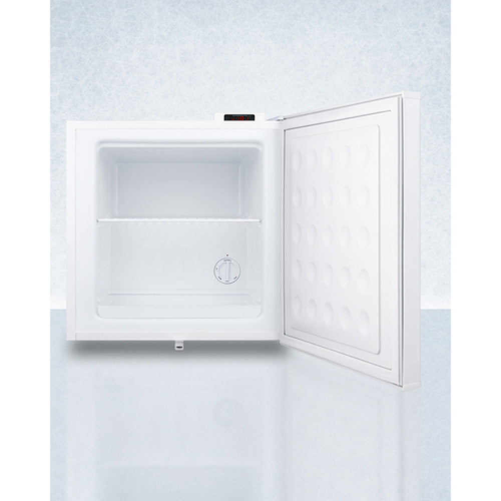 Summit Appliance FS24L Series 1 cu.ft. White Finish General Purpose Compact Healthcare Freezer