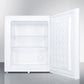 Summit Appliance FS30L Series 2 cu.ft. White Finish Compact All-Freezer