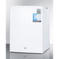 Summit Appliance FS30L/VAC Series 2 cu.ft. White Finish Compact All-Freezer with NIST Calibrated Temp Display