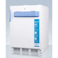 Summit Appliance MED2 Series 24" 3 cu.ft. White Finish Built-In All-Freezer with NIST Calibrated Temp Display - ADA Compliant