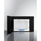 Summit Appliance MHOTR243SS 24" Stainless Steel/Black Finish Over-the-Range Microwave