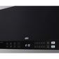 Summit Appliance MHOTR243SS 24" Stainless Steel/Black Finish Over-the-Range Microwave