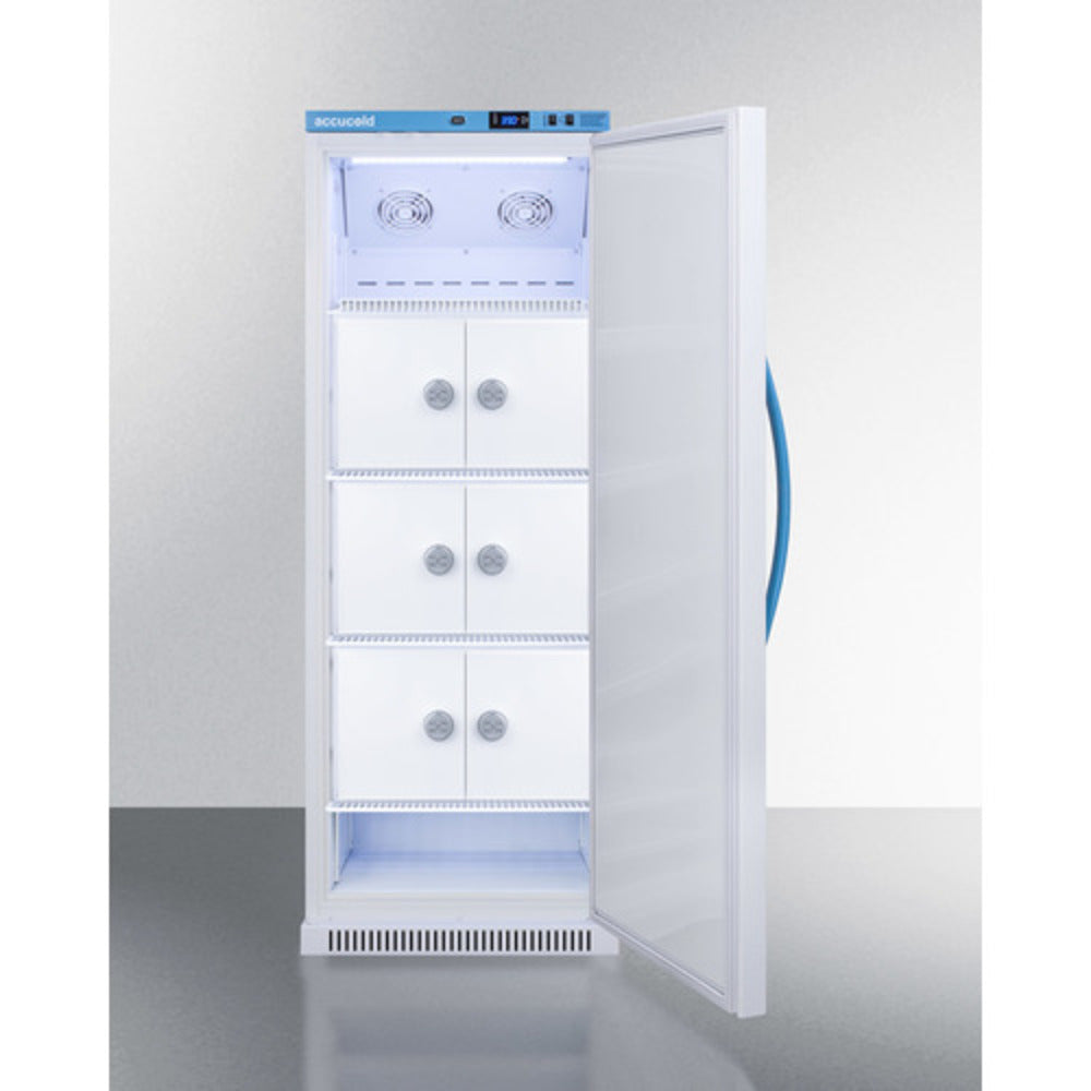 Summit Appliance MOMCUBE 12 cu.ft. White Finish Breast Milk Refrigerator with Lockers