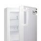 Summit Appliance MOMCUBE Series 20" White Finish Built-In All-Freezer