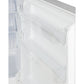 Summit Appliance MOMCUBE Series 20" White Finish Built-In All-Freezer with Copper Handle
