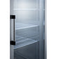 Summit Appliance Pharma-Lab Series 23 cu.ft. Stainless Steel Finish Upright Pharmacy Refrigerator with Right Hand Door Swing