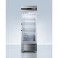 Summit Appliance Pharma-Lab Series 23 cu.ft. Stainless Steel Finish Upright Pharmacy Refrigerator with Right Hand Door Swing